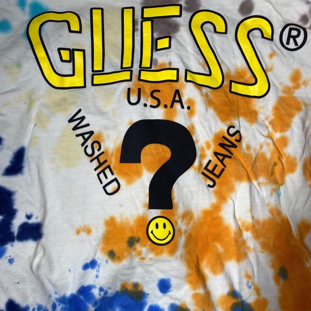 Guess tie dye shirt